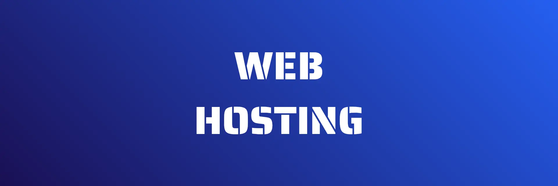 WEB HOSTING